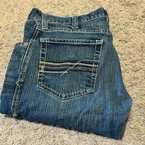 ARIAT MEN'S FR M4 DURASTRETCH LINEUP STRAIGHT WORK JEANS